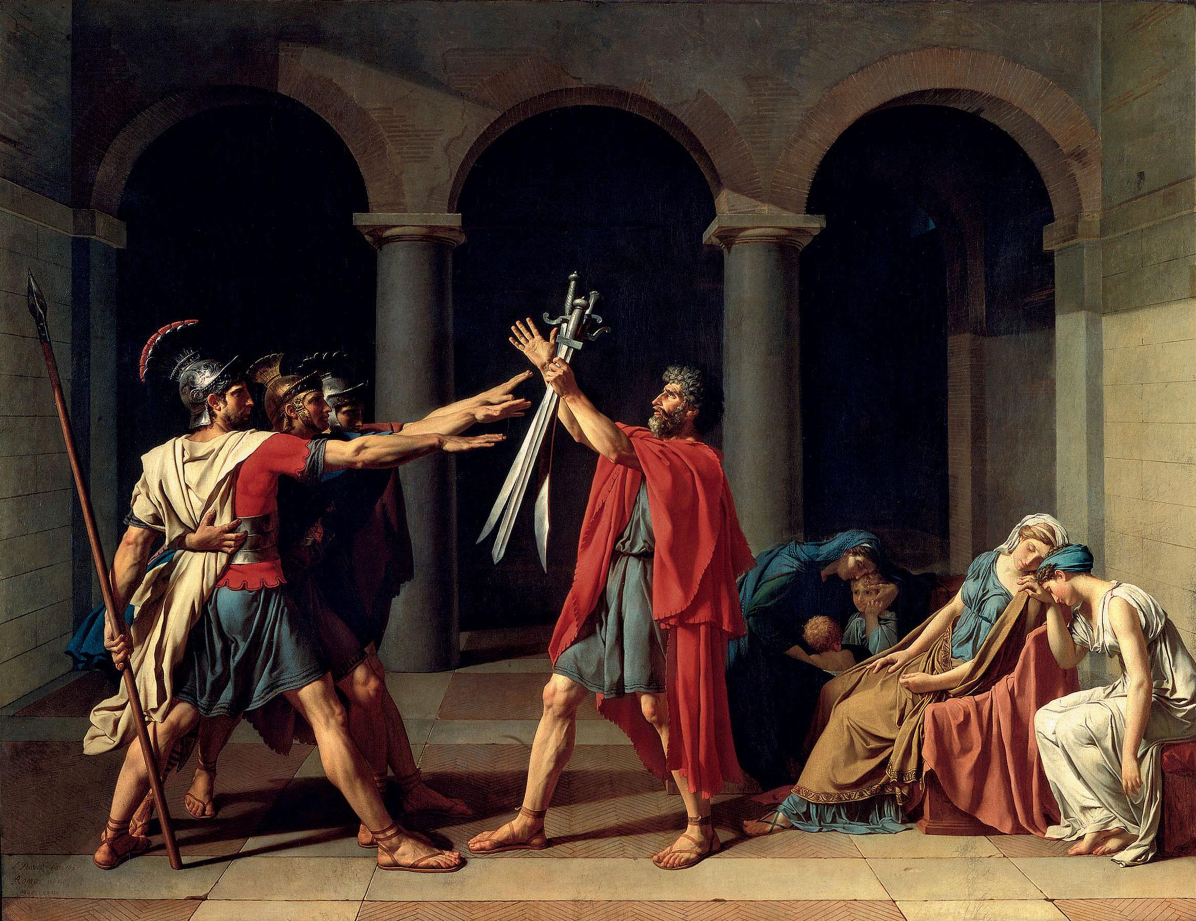 Jacques-Louis David: The Oath of the Horatii